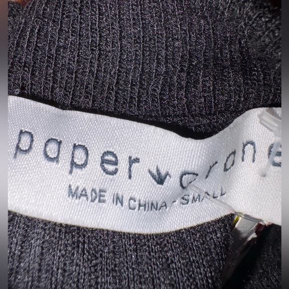 Paper Crane Two Piece Ribbed Shorts Set - Picture 6 of 6